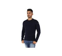 Schott, Felpa Uomo, Blu (Navy), (Taglia Produttore: Large)