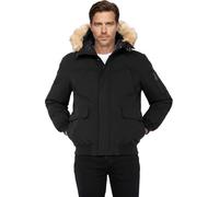 Schott Keyburn Giacca Uomo, Nero, S