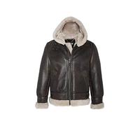SCHOTT Lc1259h Giacca in Pelle, Marrone, M Uomo