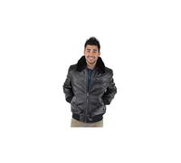 Schott Lc1380 Giacca Uomo, Nero (Noir (Black)), XL