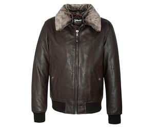 Schott Lc930d, Giacca Uomo, Marrone (Brown), (Taglia Produttore: Large)