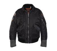 Schott NYC 210 vintrs Giacca, Nero, XXXL Uomo