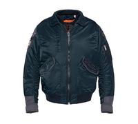 Schott NYC 210 Vintrs, Giacca Uomo, navy, XL
