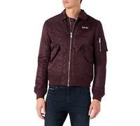 Schott NYC 210100rs Bombers, Dark Burgundy, L Unisex-Adulto