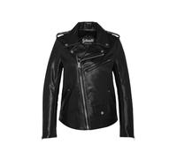 Schott nyc Donna Lcw1637x Giacca di Pelle Not Applicable, Nero, Large