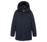 Parka con cappuccio base Schott Bleu L