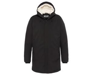 Schott NYC Eljin-Noir-m Parka, Nero, M Uomo