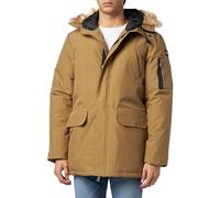 Schott NYC Giacca da uomo, Beige scuro, XL