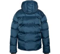 Schott NYC IDAHO2, Piumino con Cappuccio con Cerniera Unisex - Adulto, Blu Acciaio, M