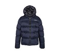 Schott NYC IDAHO2, Piumino con Cappuccio con Cerniera Unisex - Adulto, Marina Militare, L