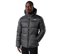 Schott NYC IDAHO2, Piumino con Cappuccio con Cerniera Unisex - Adulto, Antracite, XL