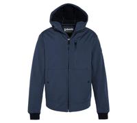 Schott NYC Kale Schott-Giacca Corta con Cerniera e Cappuccio, Navy, L Unisex-Adulto