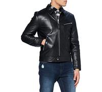 Schott nyc Lcmontana Giacca di Pelle, Nero, XXX-Large Uomo