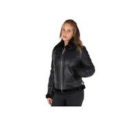 Schott NYC Lcw1257 Giacca, Nero, L, Donna