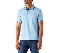Schott NYC Psdevon Polo, Azzurro, XL Uomo