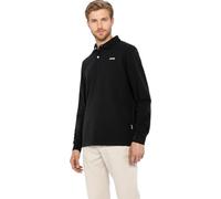 Schott NYC Psjames2ml Polo, Nero, M Uomo