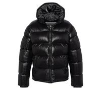 Schott NYC Columbus-Noir-s Doudoune, Nero, S Uomo
