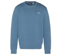 Schott NYC Swcasual1 Felpa, Blu, L Unisex-Adulto