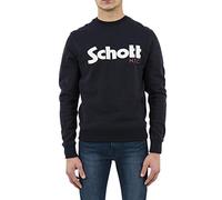 Schott Nyc Swcrew, Felpa Uomo, Blu (Navy Navy), Large