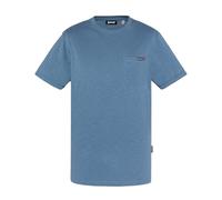 Schott NYC T - Camicia da Uomo, Blu, M