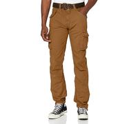 Schott NYC TRBATLE70PK2, Pantaloni, Uomo, Camel, 30W