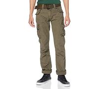 Schott NYC TRBATLE70PK2, Pantaloni, Uomo, Olive, 36W