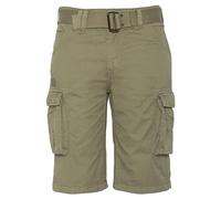 Schott NYC TRRANGER30, Pantaloncini Uomo, Khaki (Chiaro), 34W