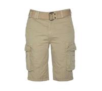 Schott NYC Trranger30 Pantaloni Cargo da Uomo, Beige, 38W Regular
