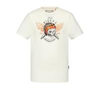 Schott NYC Tsbedford T-Shirt, Bianco Grezzo, XL Uomo