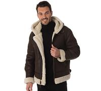 Schott NYC Uomo Lc1259h Giacca di Pelle Not Applicable, Marrone, X-Large