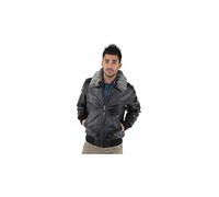 Schott nyc Uomo Lc930dgt Giacca di pelle Not Applicable, nero, 5X-Large