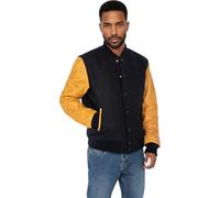 Schott nyc Uomo Lcusa Giacca di pelle Not Applicable, Navy/Cognac, XXX-Large
