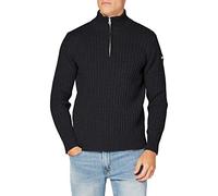 Schott NYC Uomo Plecorage2 Maglione Pullover Not Applicable, Anthracite, 3XL