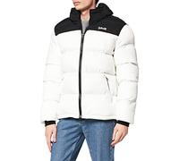 Schott NYC UTAH2, Fodero con Cappuccio e Imbottitura in Spugna Unisex - Adulto, Bianco, M