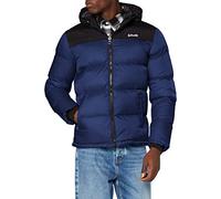 Schott NYC UTAH2, Fodero con Cappuccio e Imbottitura in Spugna Unisex - Adulto, Blu Reale, L