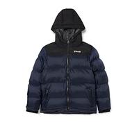 SCHOTT NYC UTAH2B, PIUMINO BAMBINO CON CAPPUCCIO E SPALLA SCHOTT Carrè Bambino, Navy, 16