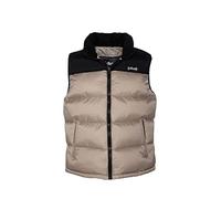 Schott Nyc Utahv, Gilet imbottito in spugna Uomo, Beige (Beige), XXL