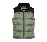 Schott NYC Utahv-Sage Kaki-m Doudoune, Verde, M Uomo