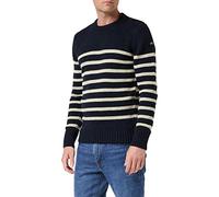 Schott Ploutrider1, Felpa Uomo, Blu (Navy/Naturel), (Taglia Produttore: Large)