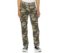 Schott TRRANGER70, Pantaloni, Uomo, Multicolore (Camo Kaki), 34W