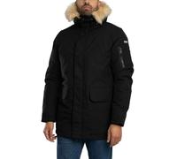Parka A Capuche Fausse Fourrure Schott by Schott L Nero