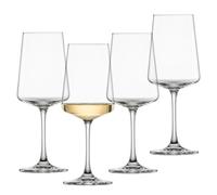 SCHOTT ZWIESEL Bicchiere da vino bianco MioVino (set di 4), moderni bicchieri da vino per vino bianco, bicchieri in cristallo Tritan lavabili in lavastoviglie, Made in Germany (art. 124050)