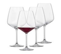 Schott Zwiesel Bicchieri da vino rosso Tulip, set da 4 pezzi, senza tempo, per vino rosso, lavabili in lavastoviglie, made in Germany (Art. n. 123608)