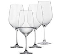 SCHOTT ZWIESEL Bicchiere da vino rosso Forté (set di 4), bicchieri classici in cristallo per vino rosso o acqua, bicchieri da vino in Tritan lavabili in lavastoviglie, Made in Germany (art. 123612)