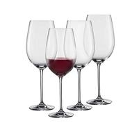 SCHOTT ZWIESEL Bicchiere per vino rosso Bordeaux Vinos (set di 4), graziosi bicchieri bordolesi per vino rosso, bicchieri in cristallo Tritan lavabili in lavastoviglie, Made in Germany (art. 130009)