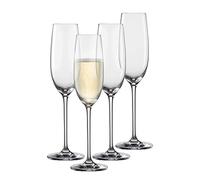 Schott Zwiesel Bicchieri da champagne Vinos (set da 4), graziosi bicchieri da champagne con punto di mousse, lavabili in lavastoviglie, realizzati in Germania (art. n. 130010), cristallo