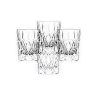 SCHOTT ZWIESEL Bicchierino Age (set di 4), bicchierino moderno con rilievo, bicchieri di cristallo lavabili in lavastoviglie (art. 124298)