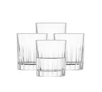 SCHOTT ZWIESEL Bicchierino Stage (set di 4), intramontabili bicchieri da shot per grappa con rilievo, bicchieri in cristallo Tritan lavabili in lavastoviglie (n. articolo 123933)