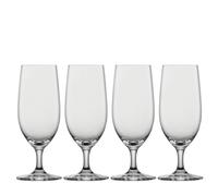 Schott Zwiesel Birra Tulipano Beer Basic 0,3 l (set da 4), bicchieri da birra classici per Pils, bicchieri in cristallo Tritan lavabili in lavastoviglie, Made in Germany (Art. n. 123659)