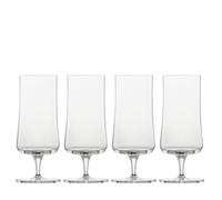 Schott Zwiesel Pilsglas Beer Basic 0,3 l (set da 4) tulipani da birra classici con punto di mousse, bicchieri in cristallo Tritan lavabili in lavastoviglie, made in Germany (art. n. 130006)